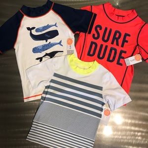 Carter’s Boys Swim Rashguards | Size 5 | PICK ONE
